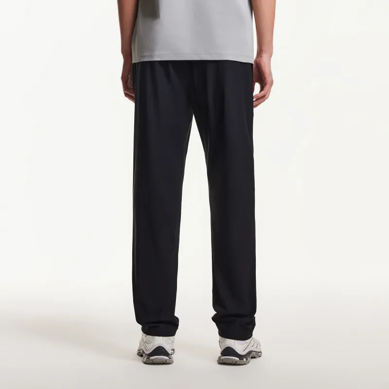 JACK JONES· Knitted Sweatpants Men's Black-4
