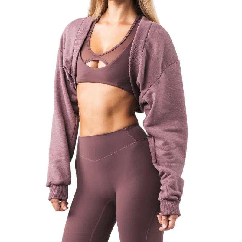 ALPHALETE Overlay Shrug Sweater Women's-2