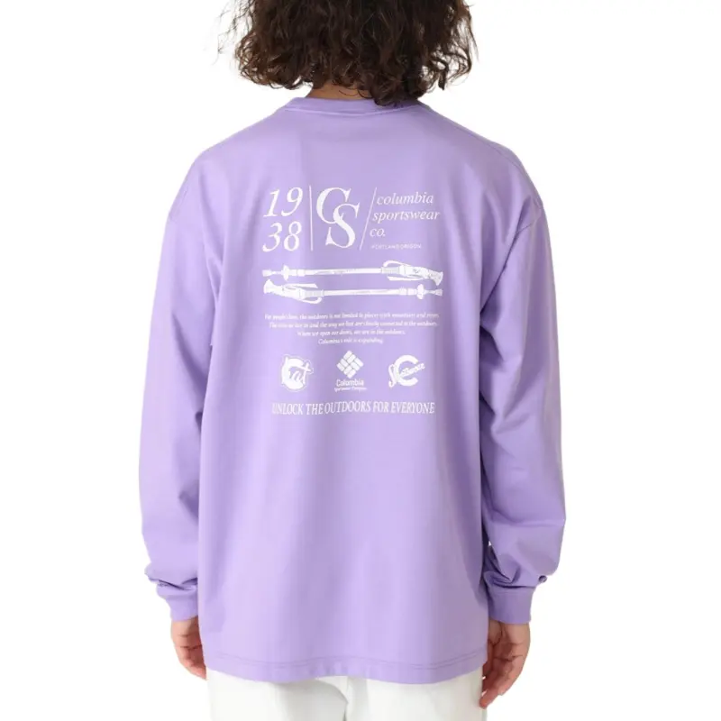 Columbia T Shirts Men Purple-3
