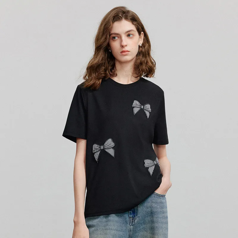 Initial Language T Shirt Women's-2