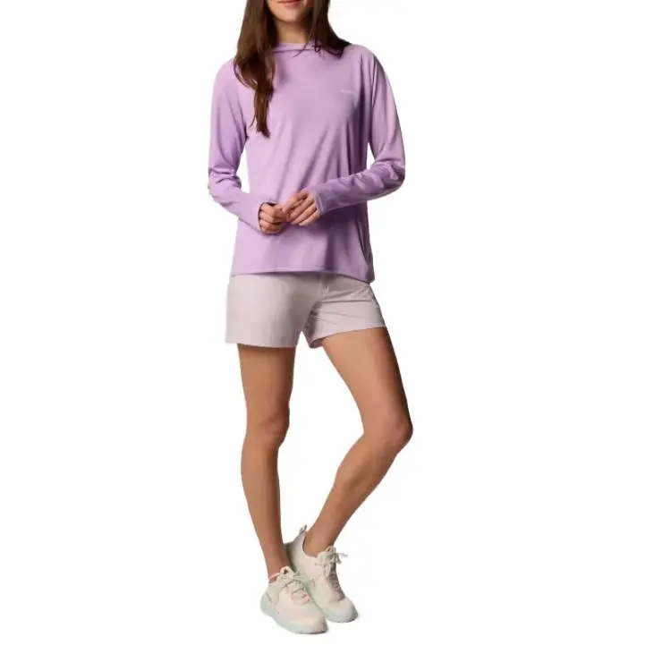 Columbia PFG Solar Stream Sweatshirt Women's Hydrangea-3