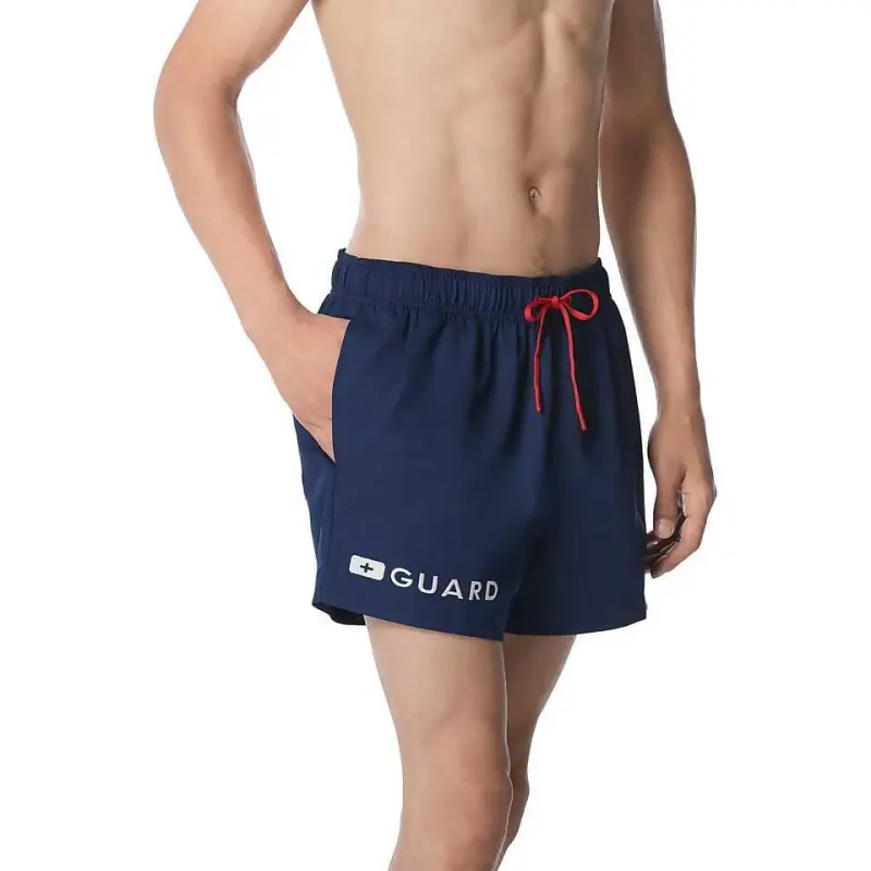 Speedo Guard 14' Volley Swim Trunks Navy Swimming Shorts Men's-2