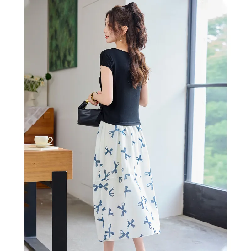 TERRE BLEUE Two Piece Skirt Sets Women's-7