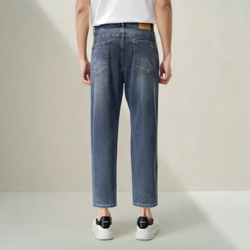 HLA Jeans Men Blue Gray Denim Gradient Medium B1-3