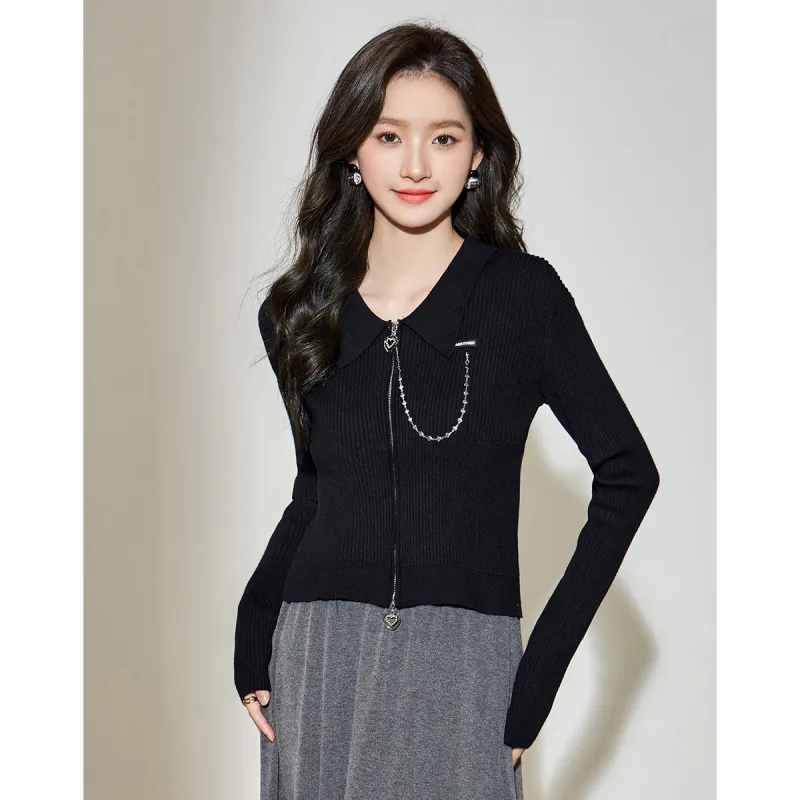 Love Elaine Knitwear Women's Black-6