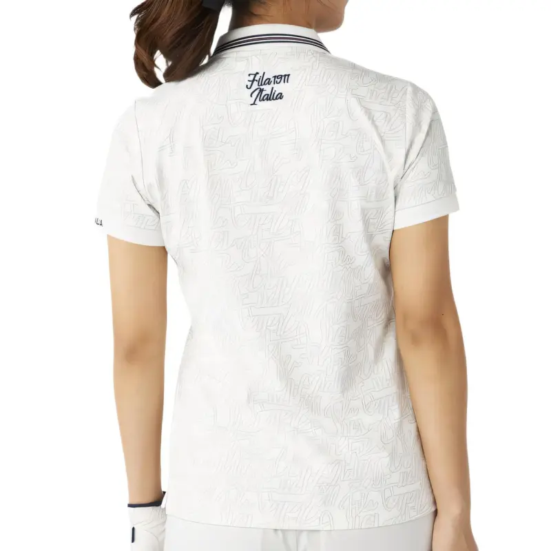 FILA TS Gala Polo Shirt Women's White-2