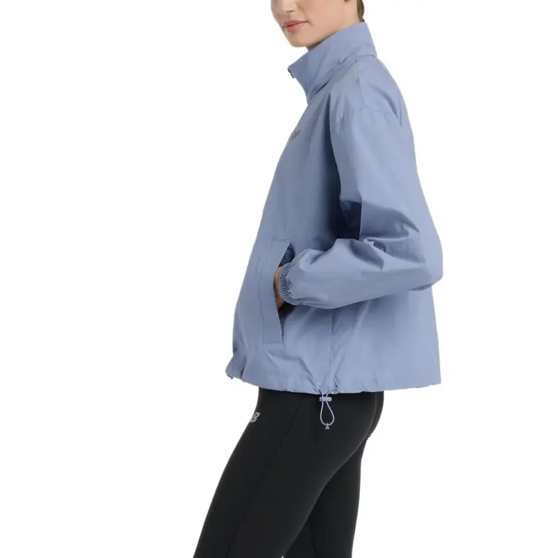 New Balance RBC Brooklyn Half Collection Athletics Packable Jacket Women's Blue-2