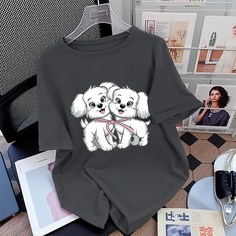 FAIRWHALE T Shirts Women's-14