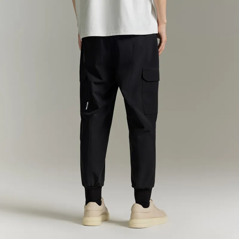 GXG Casual Pants Men Black-4