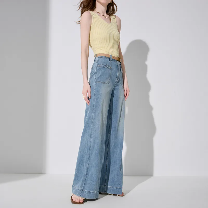 3COLOUR Jeans Women's Haze Blue-2