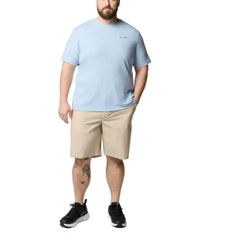 Columbia Thistletown Hills T-Shirt Men's Ripple Blue Heather-3