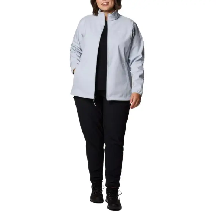 Columbia Kruser Ridge 3 Softshell Jacket - Plus Size Jacket Women's Cirrus Gray-3