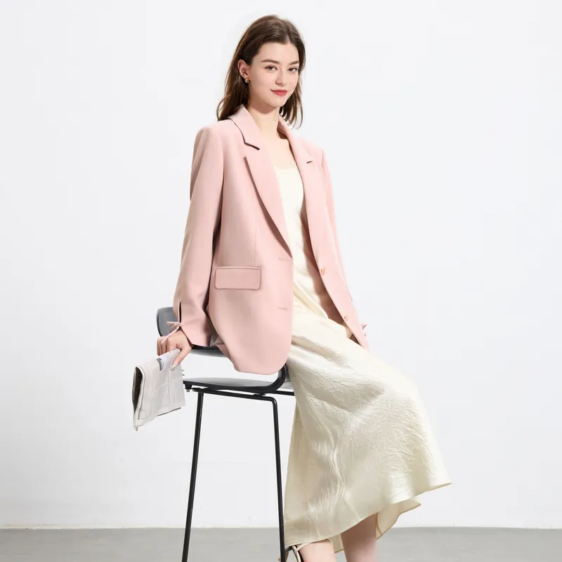 3COLOUR Business Suits Women's Light Pink-5