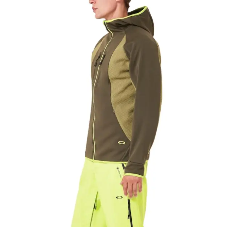 Oakley Drift Tech Fleece Hoodie Jacket Men's Green-5