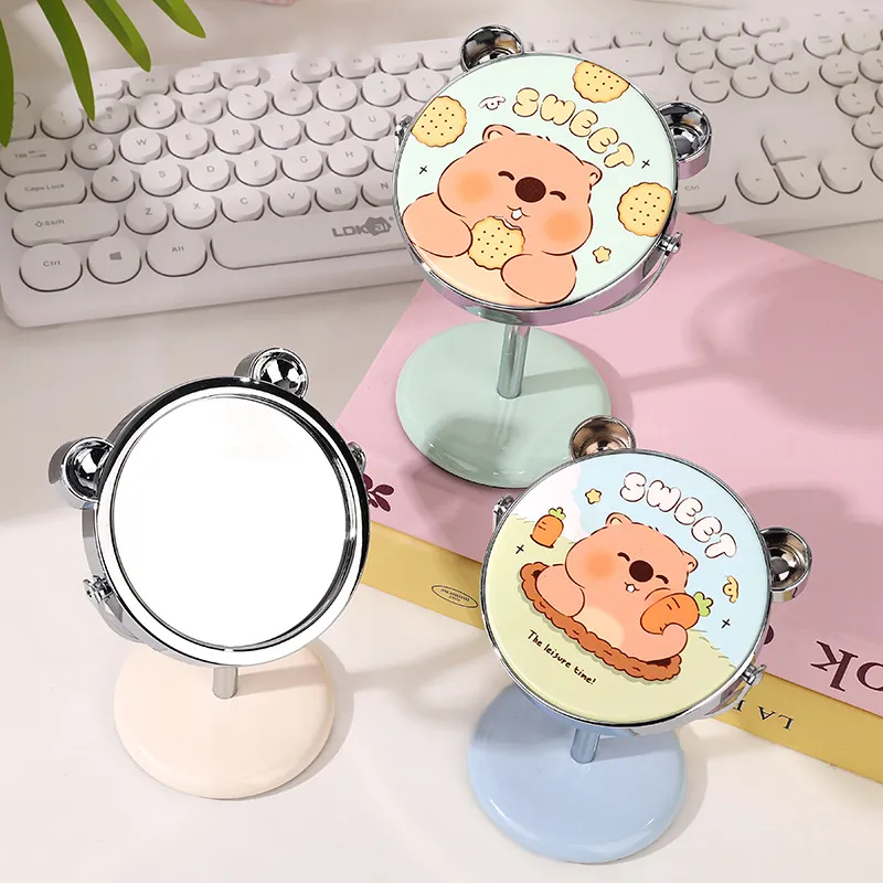 Love Of Wormwood Cute Home Adjustable Angle Portable Single Sided Mirror-4