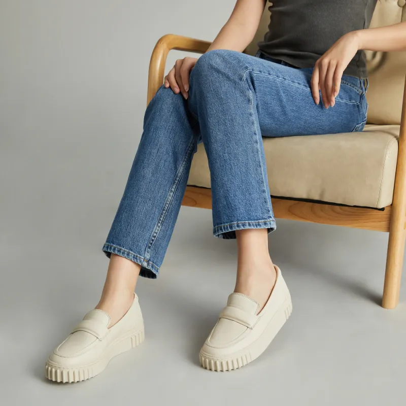 clarks Mayhill Cove Leather Loafers-6