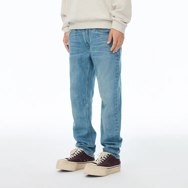 ABLE JEANS Men Azure-4