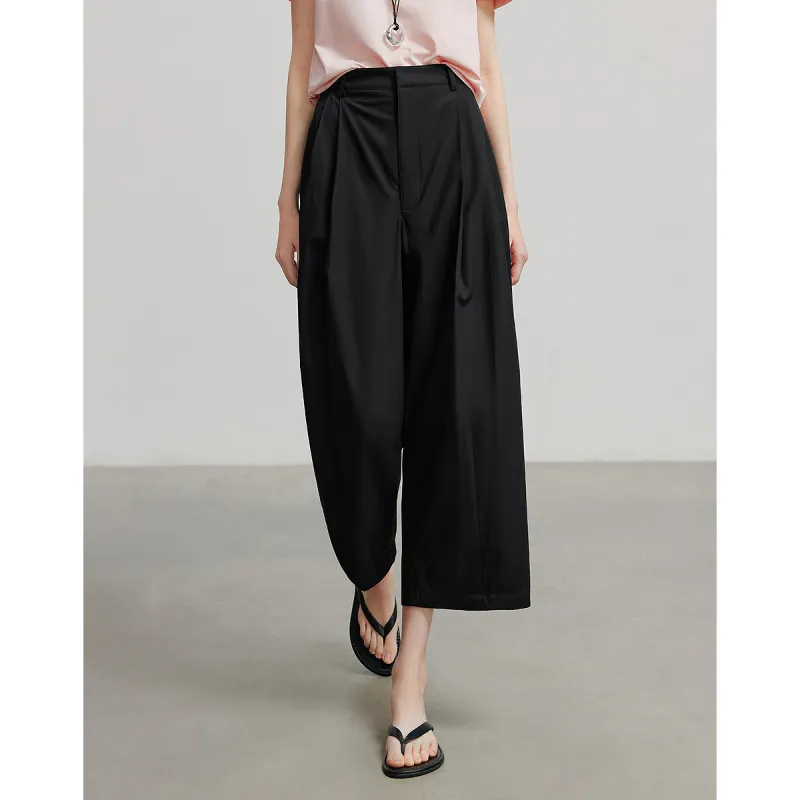 Initial Language Casual Pants Women's-5