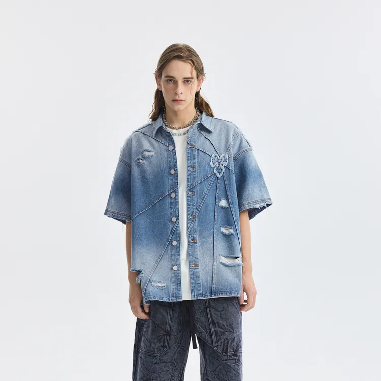 INXX APYD Shirt Unisex Denim Blue-5