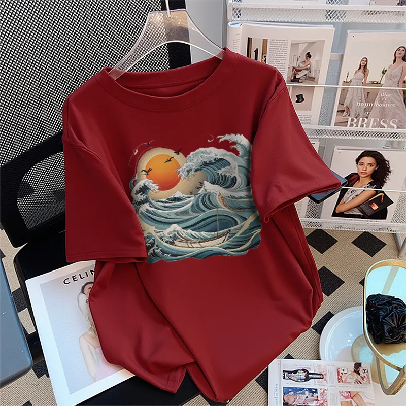 FAIRWHALE T Shirts Women's-8