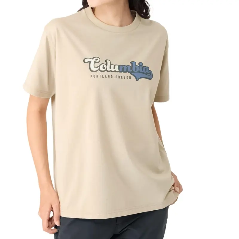 Columbia Regular T Shirt Women's Gray-2