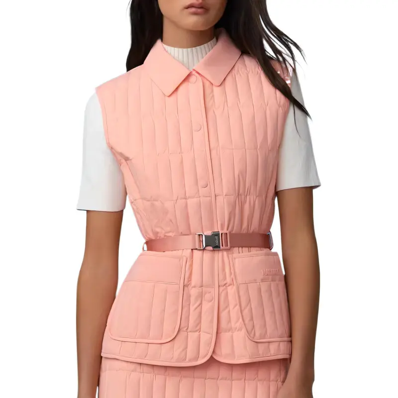 MACKAGE SS24 Vest Women's Soft Peach-1
