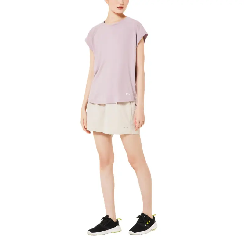 Oakley Raglan Sleeve T Shirt Women's Purple Sand-6