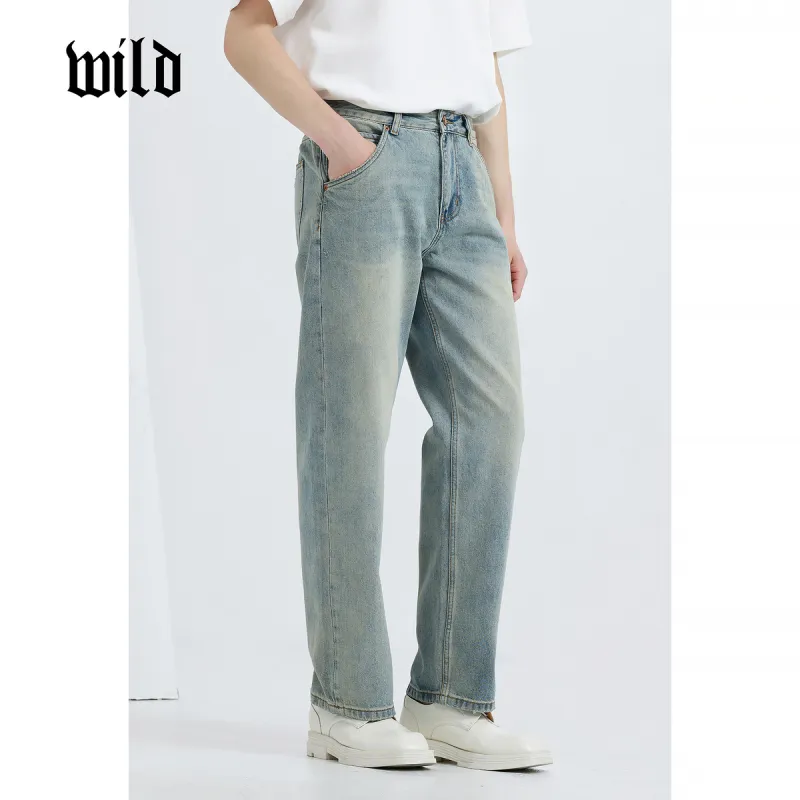 WILD LEADER Jeans Unisex Nostalgic Blue[NKW5138W48]-4