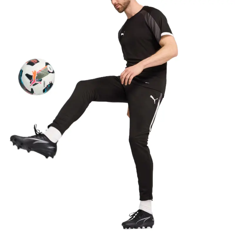 PUMA INDIVIDUALLIGADRYCELL Soccer Jersey Men's Black Shadow Gray-4