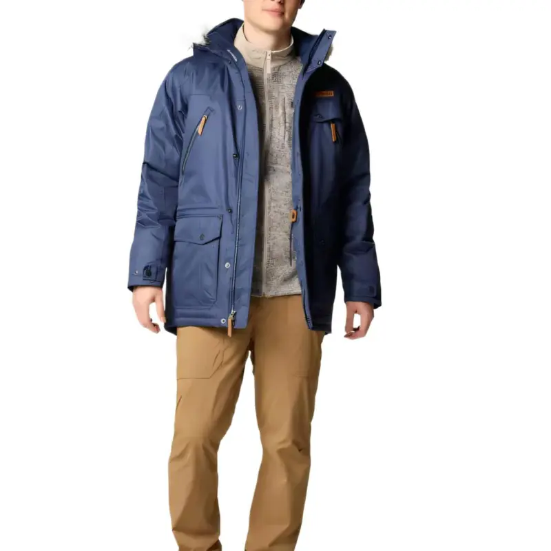 Columbia Barlow Pass TurboDown Jacket Men's Marine Blue-3