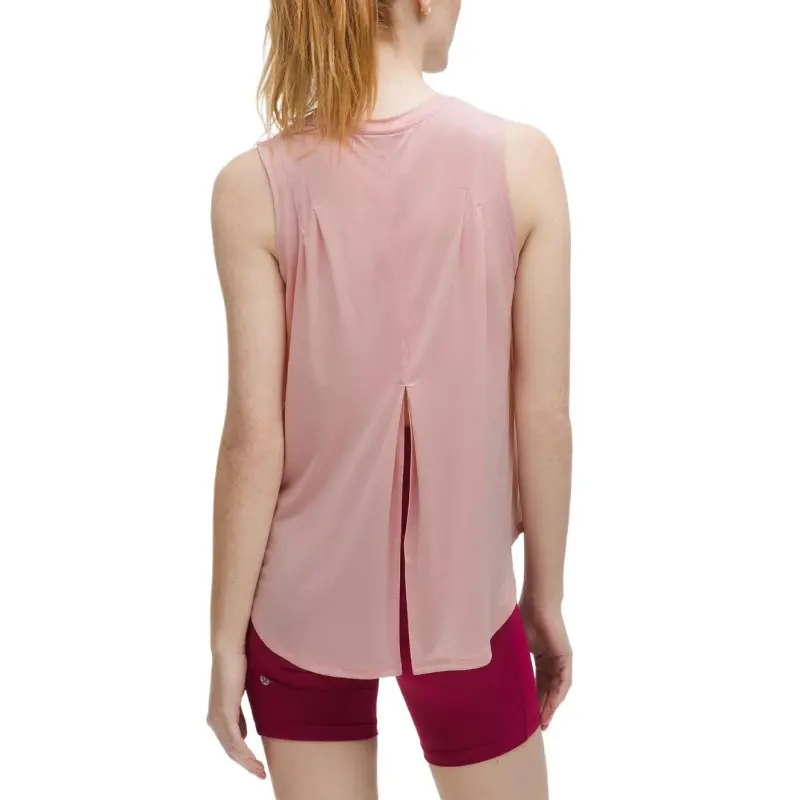 Lululemon Lightweight Series Split back Training Tank Top Sport Vests Women's-1