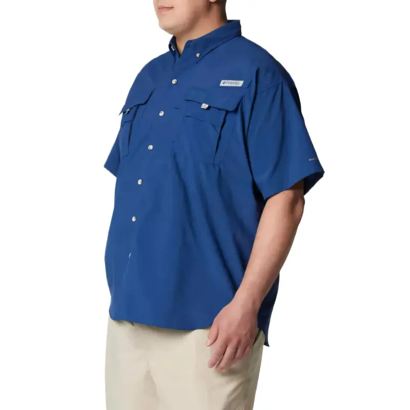 Columbia PFG Bahama 2 Omni-Shade Shirt Men's Blue-2