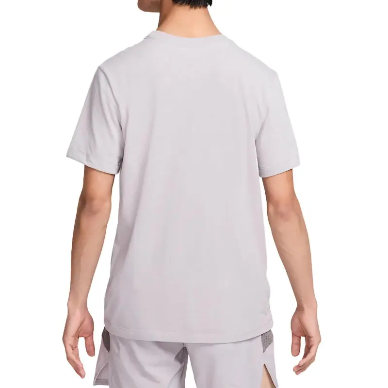 Nike Dri Fit Trail T Shirt Men's Preppy Gray/Black-1