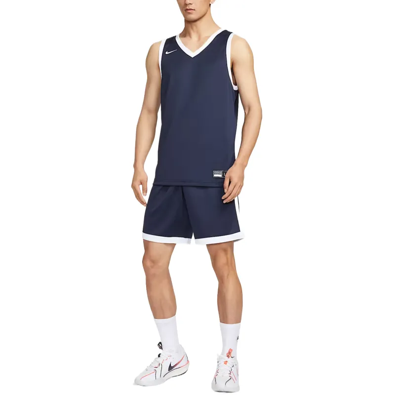 Nike Dri FitCrossover Basketball Jersey Men's Obsidian Color-2