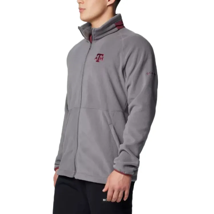 Columbia Collegiate Flanker™ IV Jacket Men's City Gray Dark Red-2