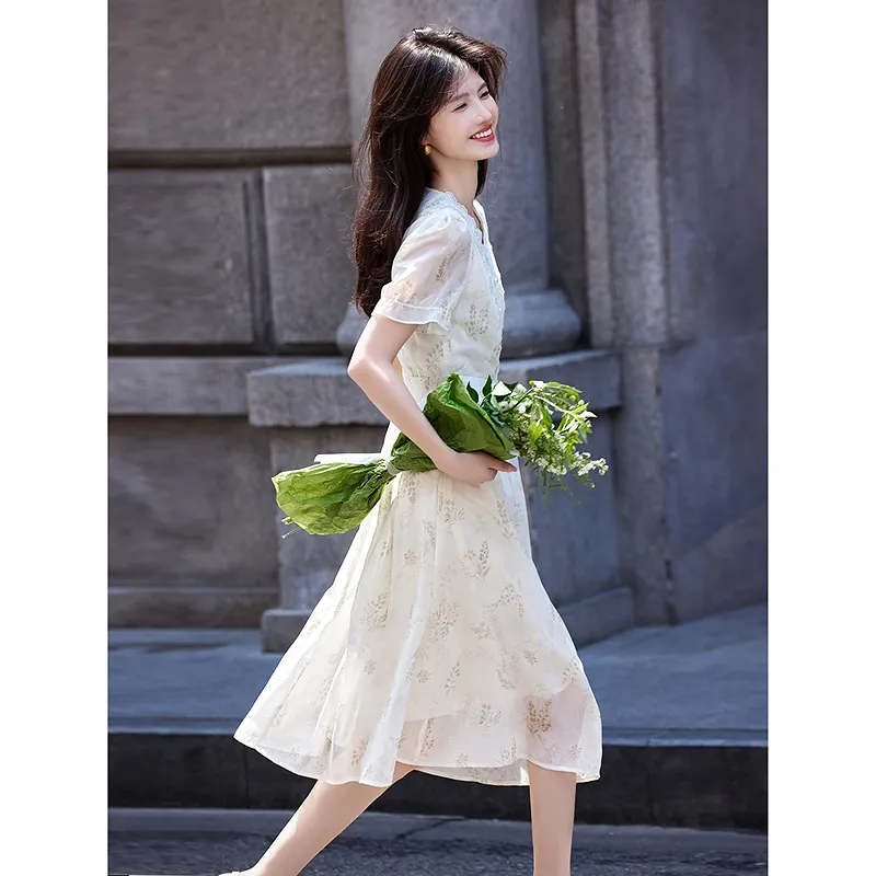 A Paradise For Awakening Short Sleeved Dress Women's-3