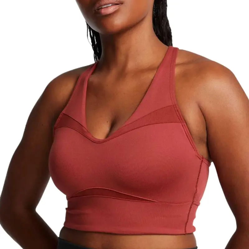 Under Armour SmartForm Evolution Mid Longline Sports Underwear Women's Red-4