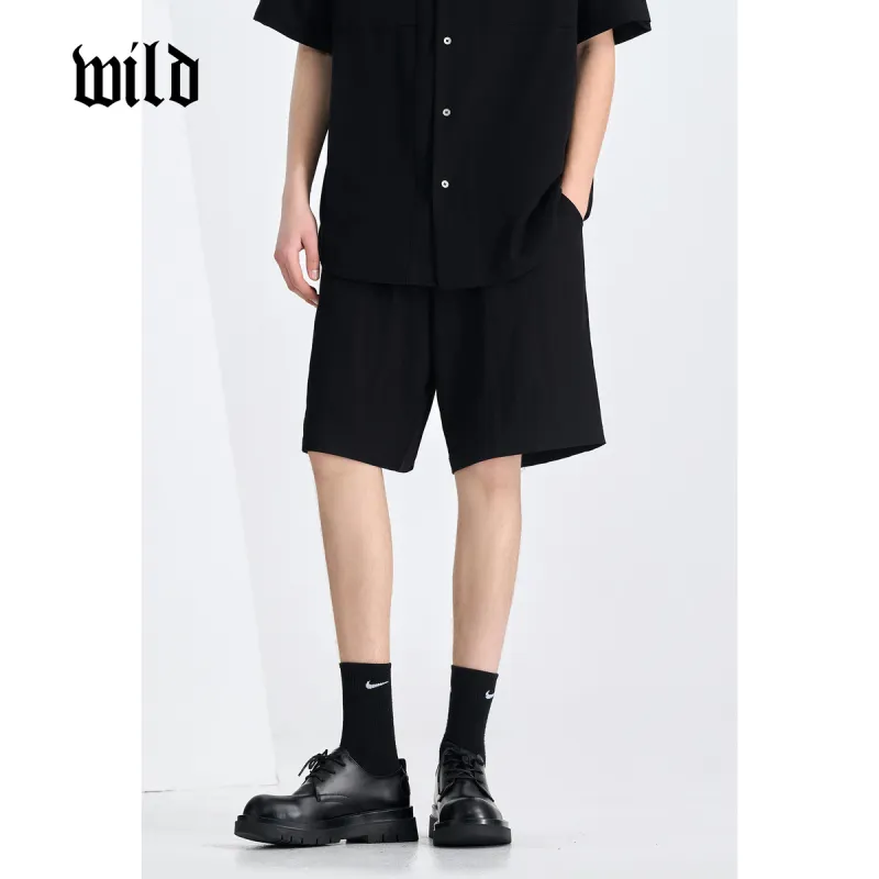 WILD LEADER Casual Shorts Men's-4