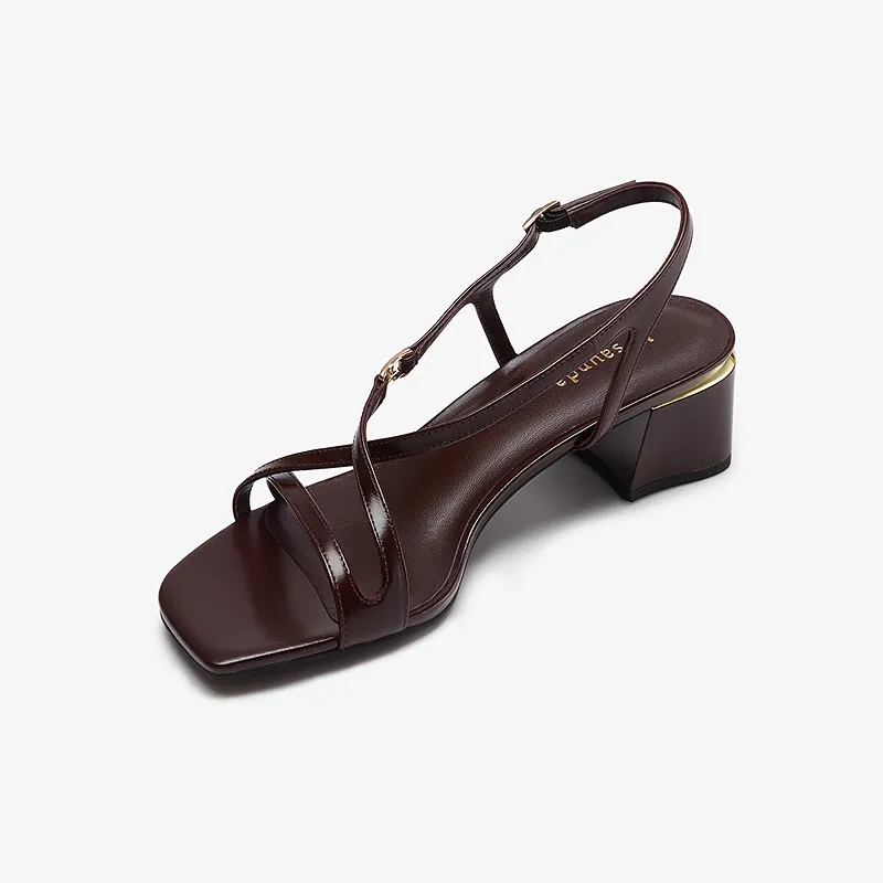 Le Saunda One Strap Sandals Women's-5