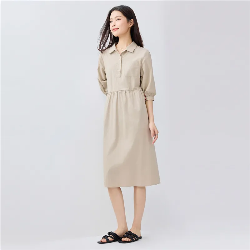 UNIQLO Short Sleeved Dress Women's-11