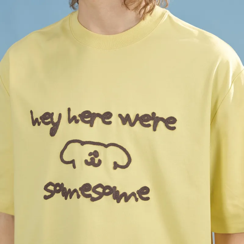 MYSAMESAME T Shirt Unisex Custard-2