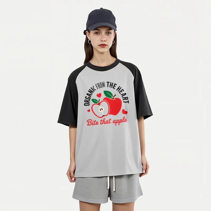 FAIRWHALE Raglan Sleeve T Shirt Women's-2