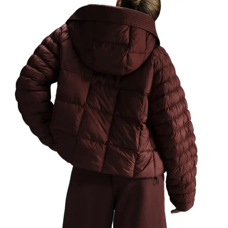 Nike SportswearSwoosh Puffer PrimaLoft® Jackets Coats Women's Dark Red-4