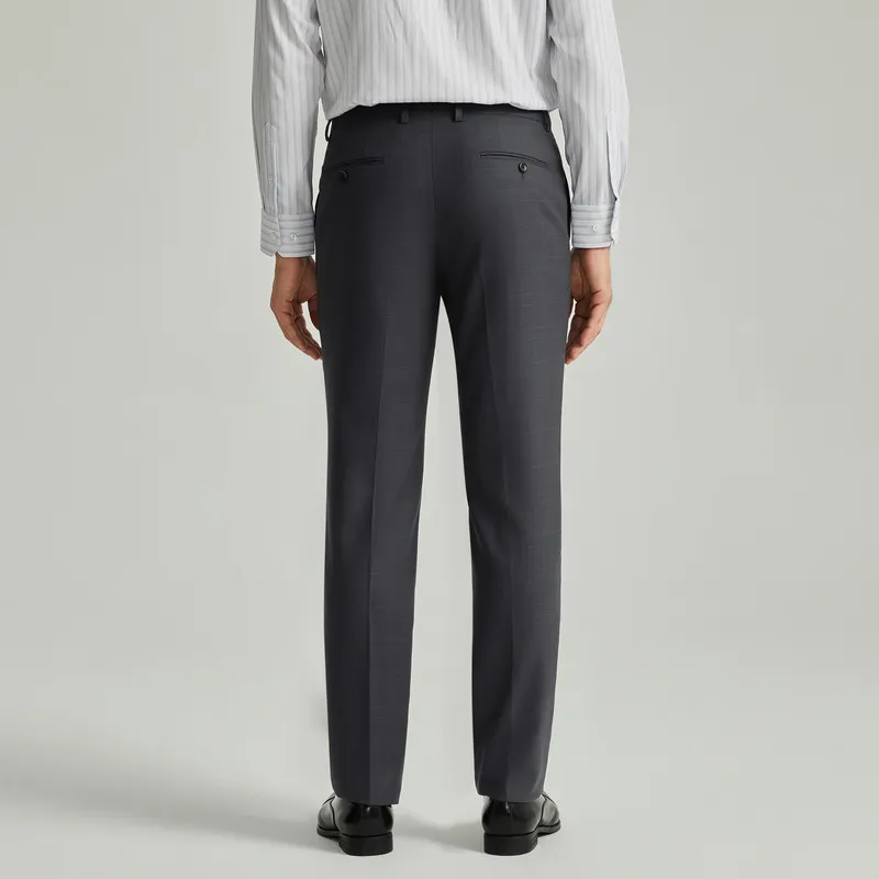 Satchi Suit Trouser Men's Blue Gray-4