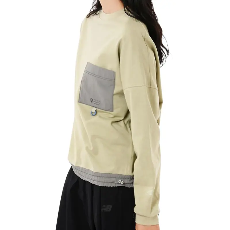 New Balance Sweatshirt Women's Green-1