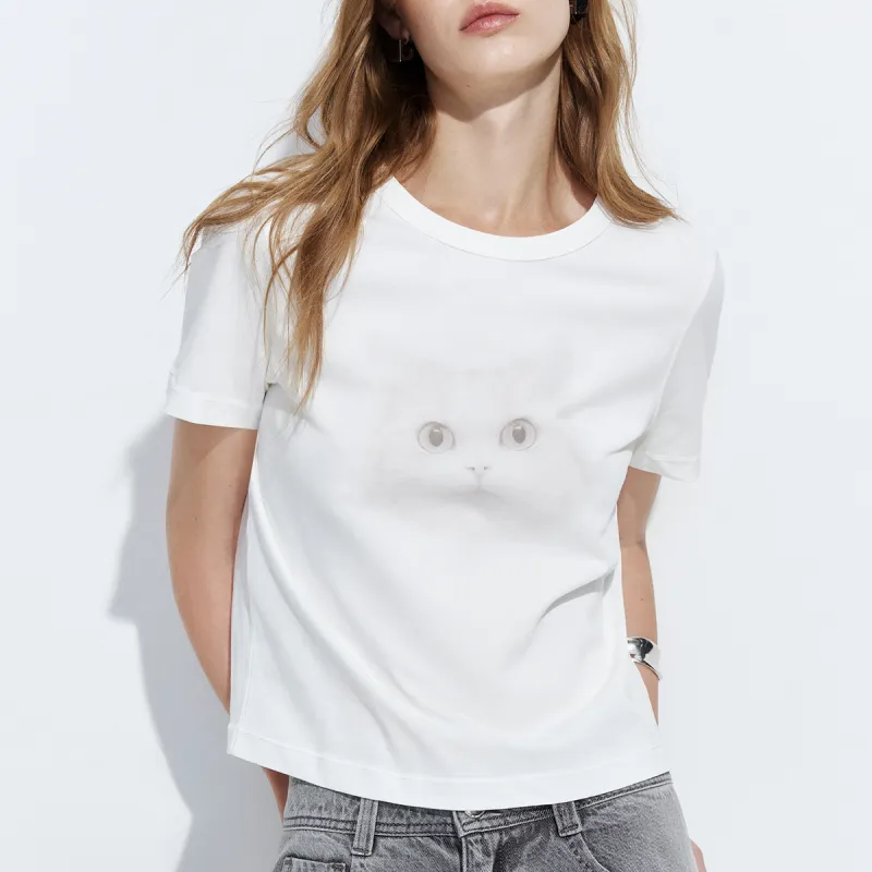 ONLY Set in Sleeve T Shirt Women's-5