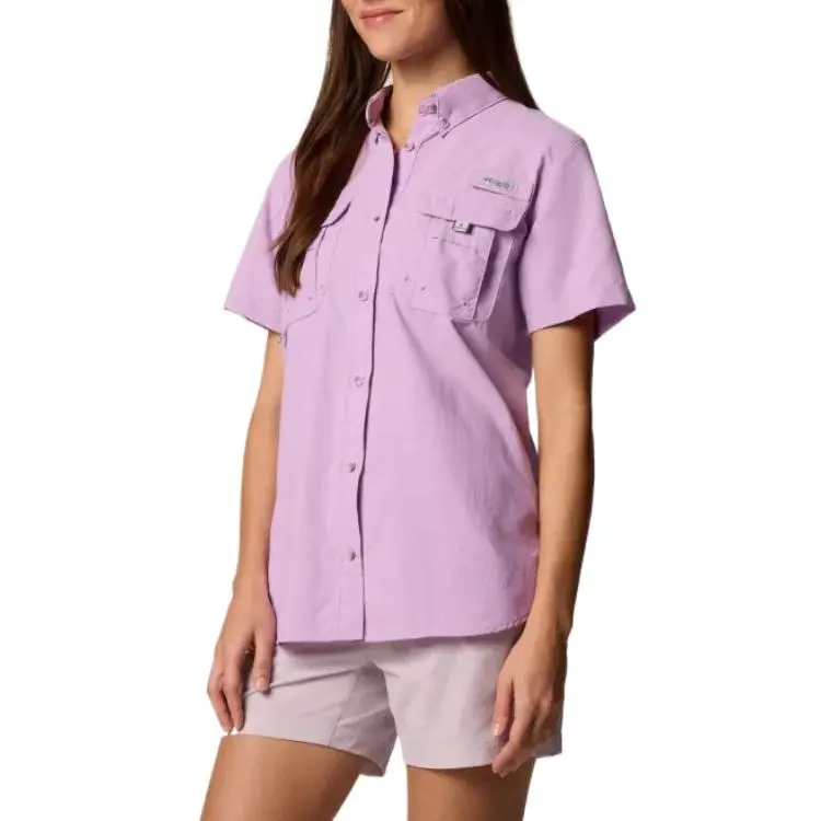 Columbia PFG Bahama 2 Shirt Women's Hydrangea Purple-2