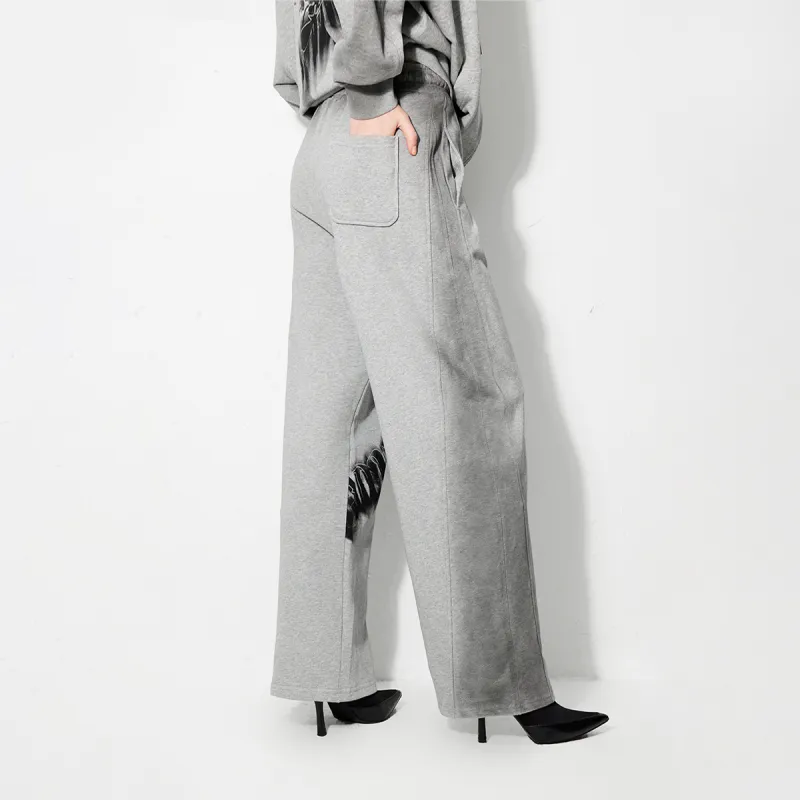 ONLY Casual Pants Women's G47 Light Heather Gray-3