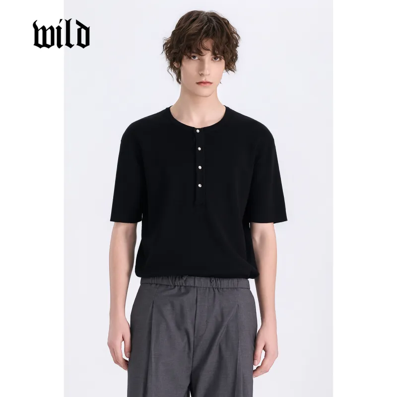 WILD LEADER Summer T Shirt Men's-1