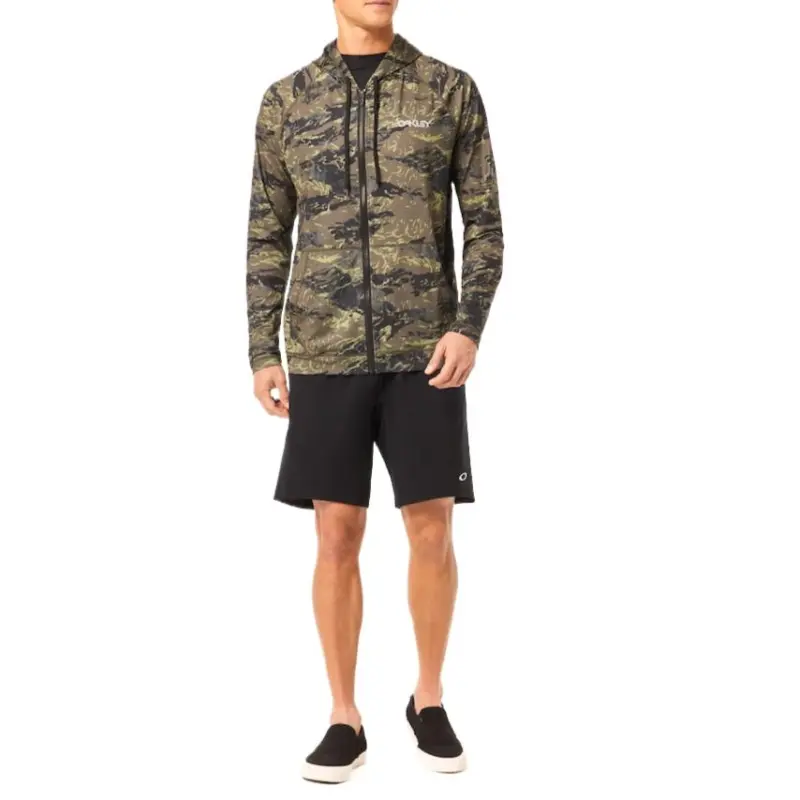 Oakley Sweatshirt Men's Tiger Mountain Camo Colorful Blue-7